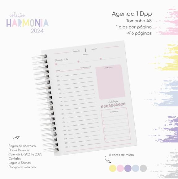 Arquivo Digital Combo Agenda Harmonia 2024
