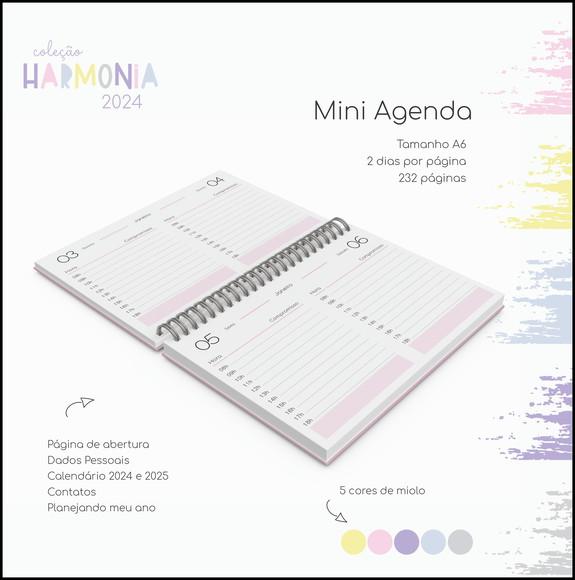 Arquivo Digital Combo Agenda Harmonia 2024
