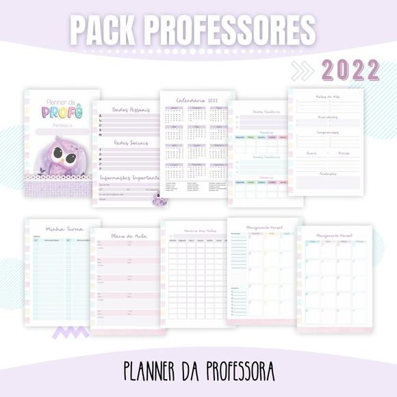Arquivo Digital Combo Agenda Professora 2022