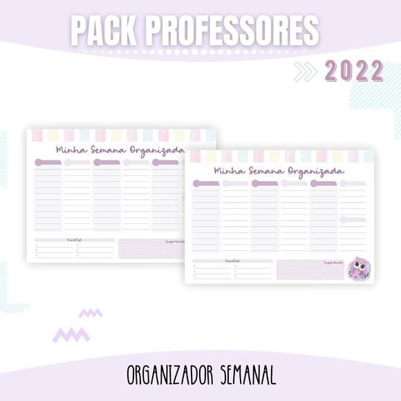 Arquivo Digital Combo Agenda Professora 2022