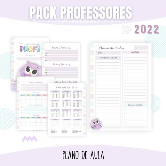Arquivo Digital Combo Agenda Professora 2022