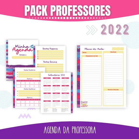 Arquivo Digital Combo Agenda Professora 2022