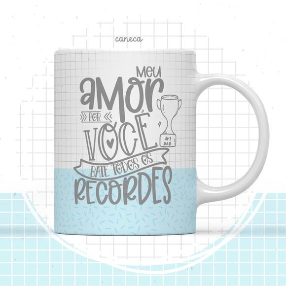 Arquivo Digital Combo Arte Caneca Dia dos Pais