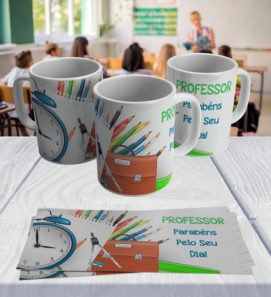 Arquivo Digital Combo Arte Caneca Dia dos Professores