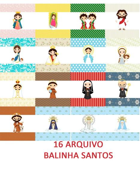 Arquivo Digital Combo Balinhas Santos
