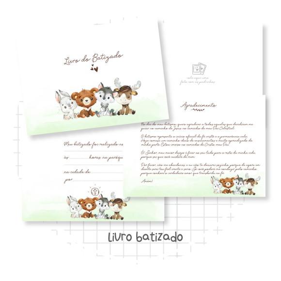 ARQUIVO DIGITAL COMBO BEBÊ ANIMAIS FLORESTA