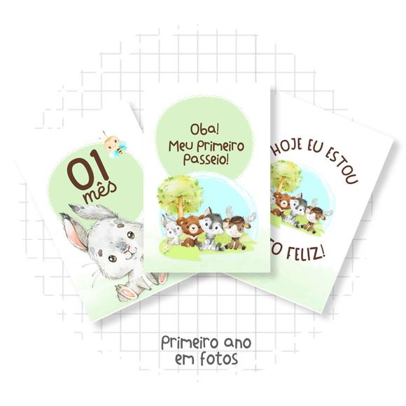 ARQUIVO DIGITAL COMBO BEBÊ ANIMAIS FLORESTA