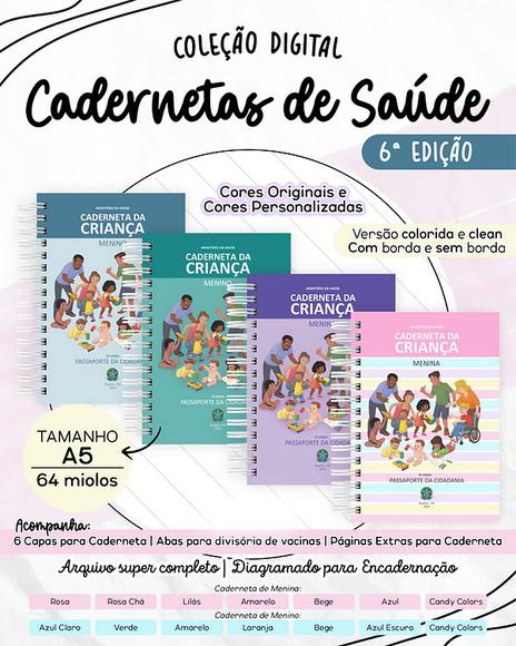 Arquivo Digital Combo Caderneta Vacina 6° Edição