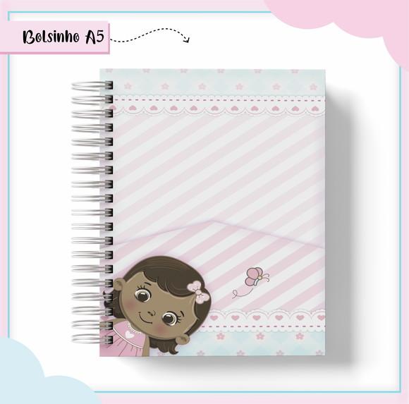 Arquivo Digital Combo Caderno Bonequinha