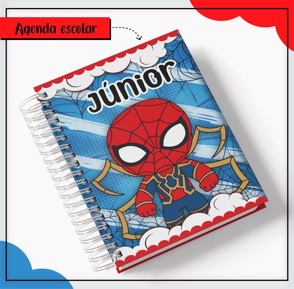Arquivo Digital Combo Caderno Homem Aranha