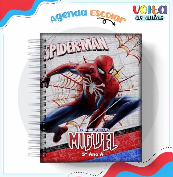 Arquivo Digital Combo Caderno Homem Aranha