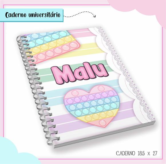 Arquivo Digital Combo Caderno Popit