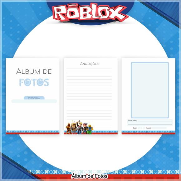 Arquivo Digital Combo Caderno Roblox