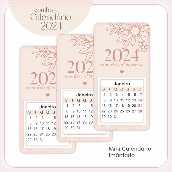Arquivo Digital Combo Calendário 2024