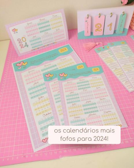 Arquivo Digital Combo Calendário 2024