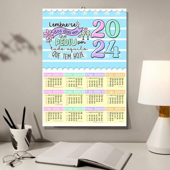 Arquivo Digital Combo Calendário 2024