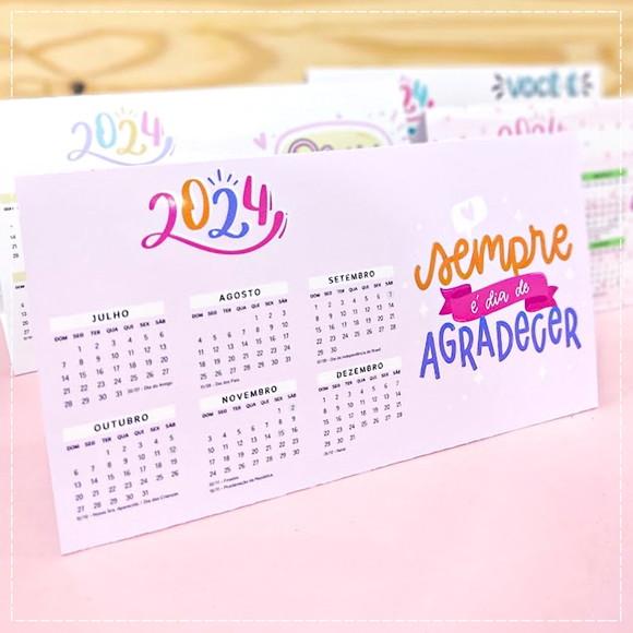 Arquivo Digital Combo Calendário de Mesa 2024