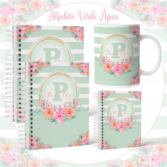 Arquivo Digital Combo Capa Floral