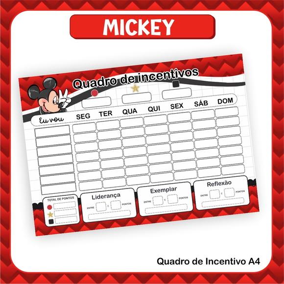 Arquivo Digital Combo Escolar 2023 Mickey