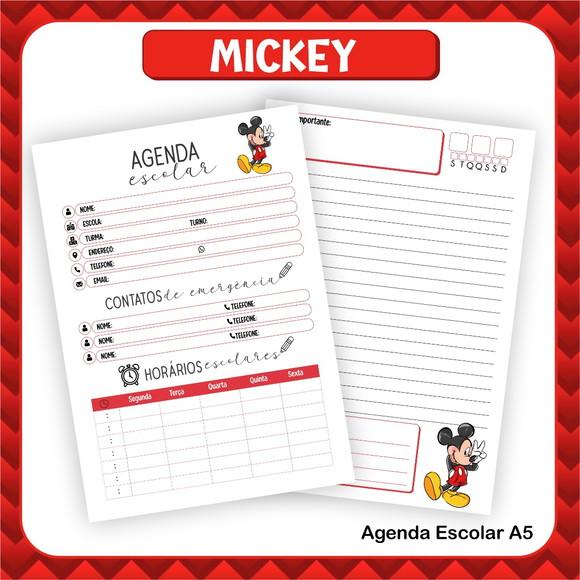 Arquivo Digital Combo Escolar 2023 Mickey