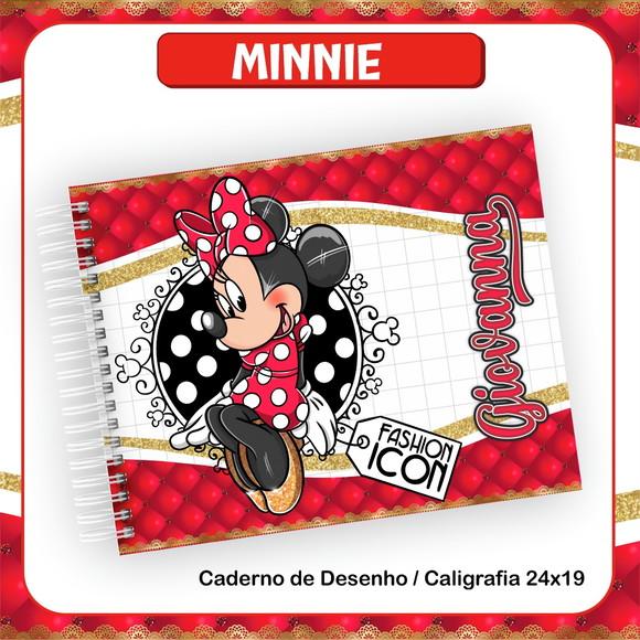 Arquivo Digital Combo Escolar 2023 Minnie Vermelha