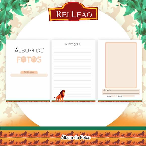 Arquivo Digital Combo Escolar 2024 Rei Leão