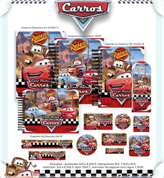 Arquivo Digital Combo Escolar Carros