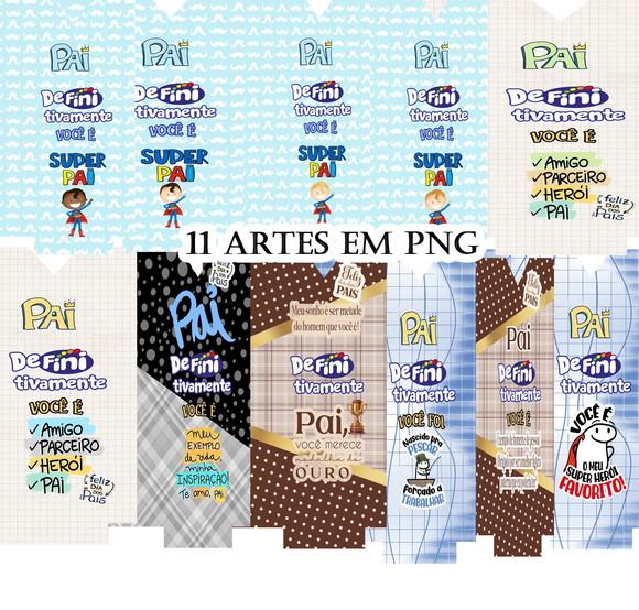 Arquivo Digital Embalagem Fini Dia dos Pais