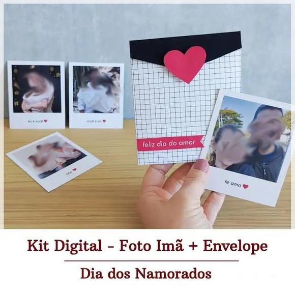 Arquivo Digital Foto Polaroid Dia dos Namorados