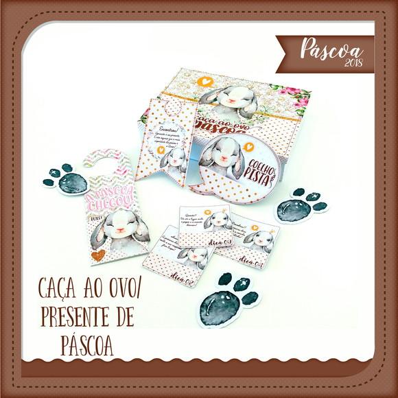 Arquivo Digital Kit Caça aos Ovos de Páscoa