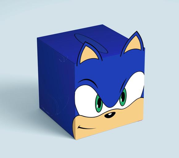Arquivo Digital Kit Caixa Sonic