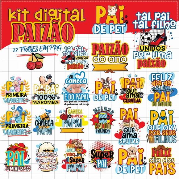 Arquivo Digital Kit Dia dos Pais