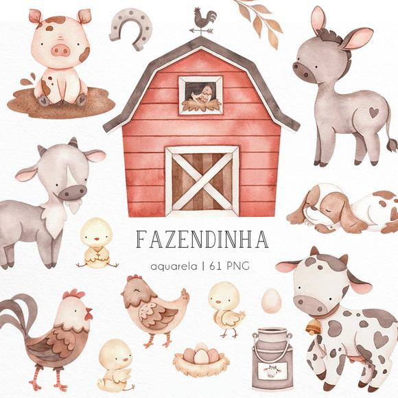 Arquivo Digital Kit Fazendinha