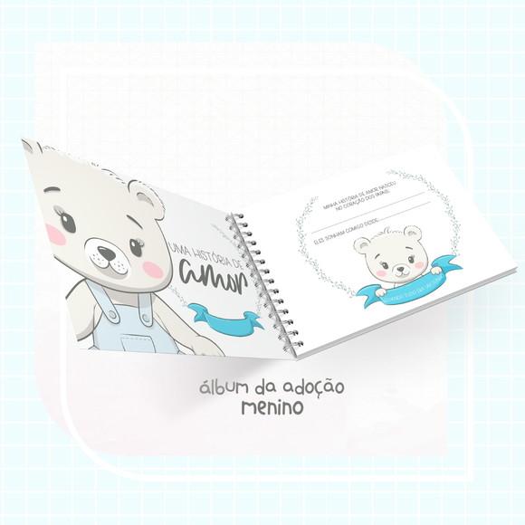 ARQUIVO DIGITAL LIVRO BEBÊ ADOÇÃO MENINO