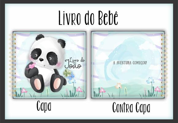 ARQUIVO DIGITAL LIVRO BEBÊ PANDA AQUA