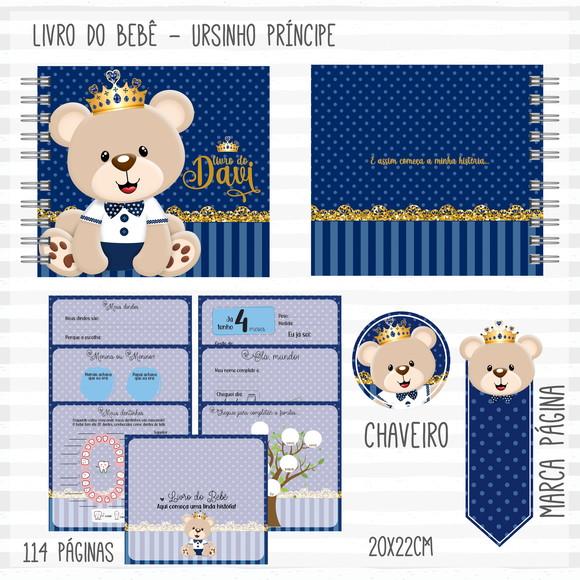Arquivo Digital Livro Bebê Urso Principe