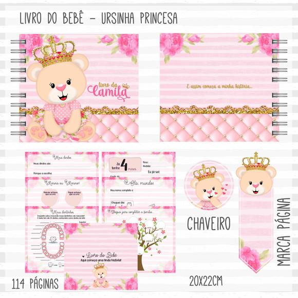 ARQUIVO DIGITAL LIVRO BEBE URSA PRINCESA