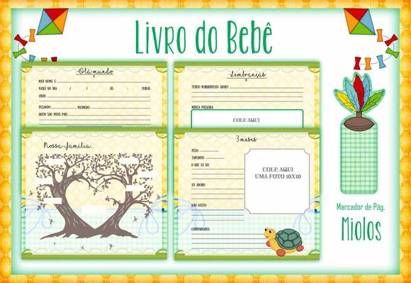 ARQUIVO DIGITAL LIVRO RECORDAÇÕES BEBE BRINQUEDOS