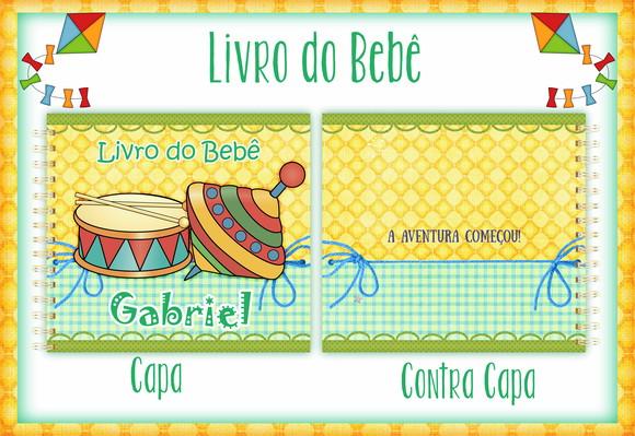 ARQUIVO DIGITAL LIVRO RECORDAÇÕES BEBE BRINQUEDOS