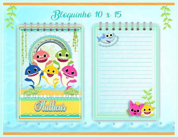 ARQUIVO DIGITAL LIVRO RECORDAÇÕES BEBE BABY SHARK