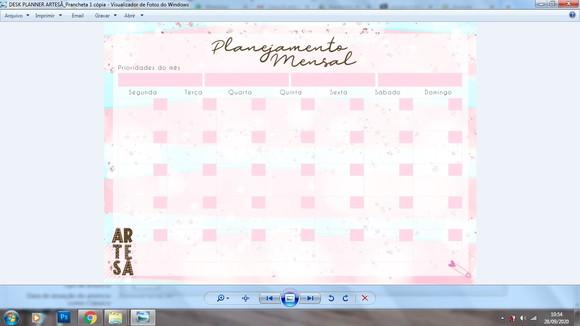 Arquivo Digital Planner Artesã