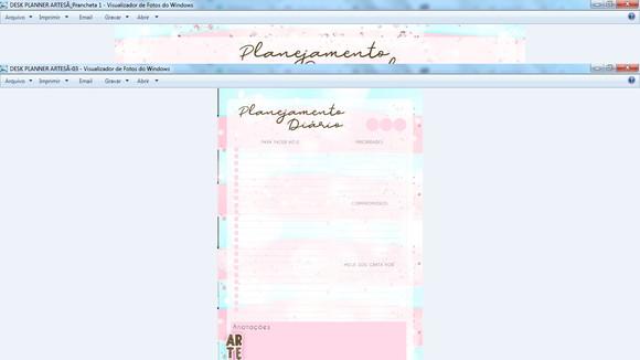 Arquivo Digital Planner Artesã
