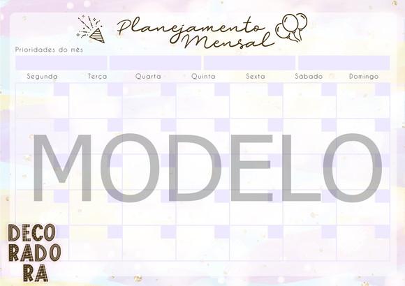 Arquivo Digital Planner Decoradora
