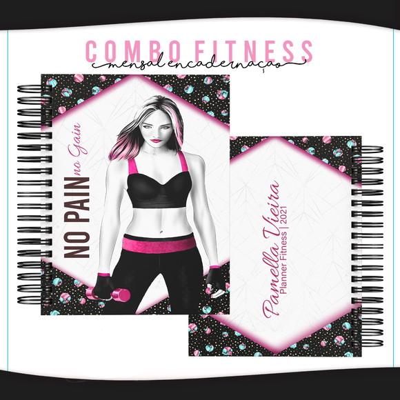 Arquivo Digital Planner Fitnes Feminino 2022