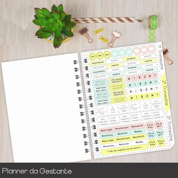 Arquivo Digital Planner Gestante