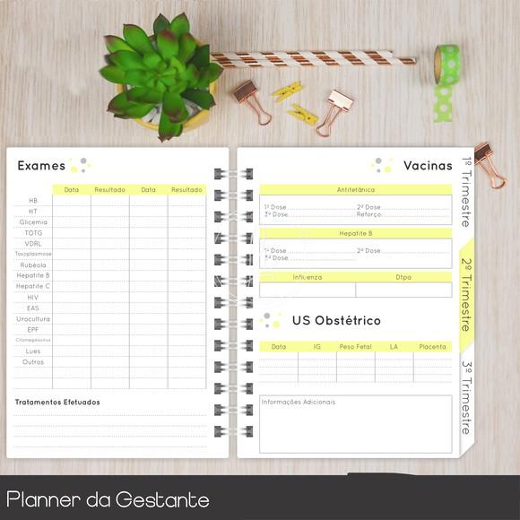 Arquivo Digital Planner Gestante