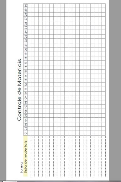 Arquivo Digital Planner Professor A5