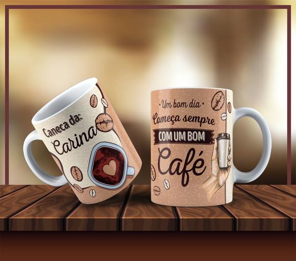 Arquivo Digital Sublimação Caneca Café