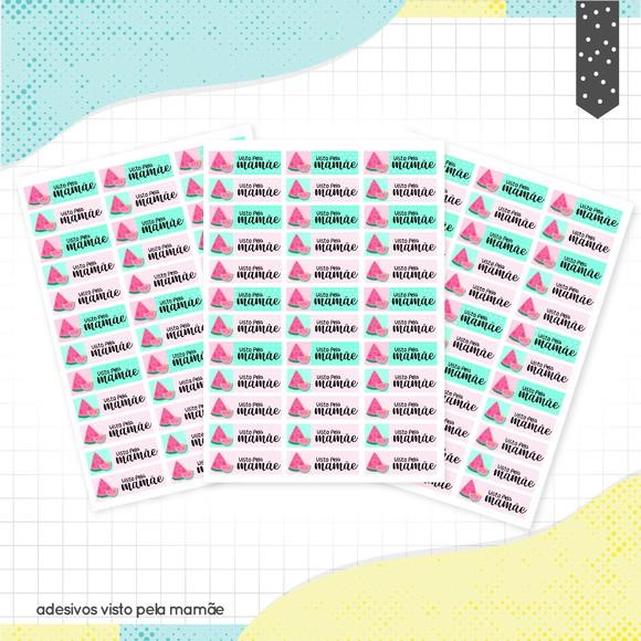 Arquivo Digital Stickers Visto Mamãe