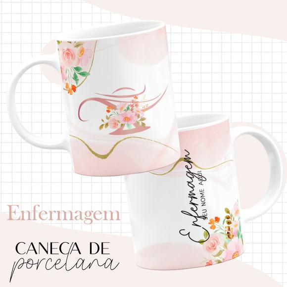 Arquivo Digital Sublimação Caneca Enfermagem